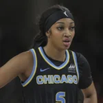 Angel Reese terlontar saat Chicago Sky kalah dari New York Liberty