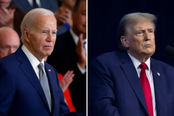 Biden mengalahkan Trump pada bulan Juni ketika muncul pertanyaan mengenai masa depan politik