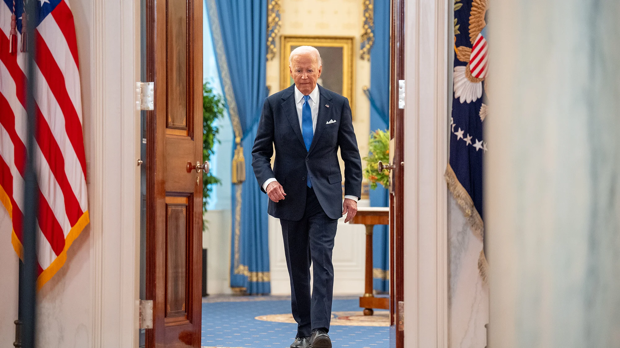 Biden telah menjadwalkan wawancara pertamanya setelah penampilan debatnya yang goyah