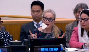 Meryl Streep melawan Taliban dengan cerita tentang kucing, tupai, dan burung 