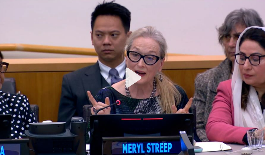 Meryl Streep melawan Taliban dengan cerita tentang kucing, tupai, dan burung