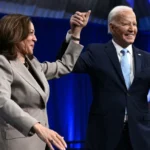 Biden menjadi pengganti Harris saat mereka berpisah dalam kampanye